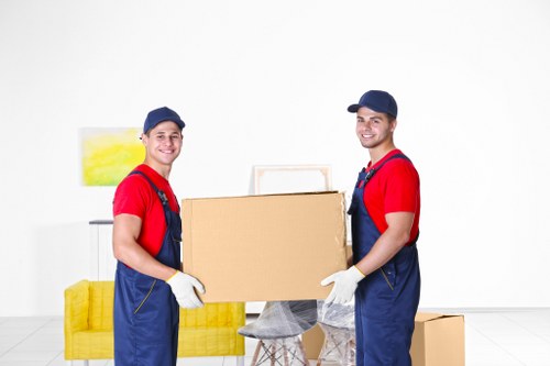 Experienced mover handling furniture in Tooting