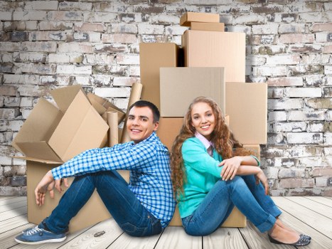 Office relocation services in Tooting with packed workstations