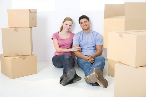 Office relocation team planning a business move in Tooting