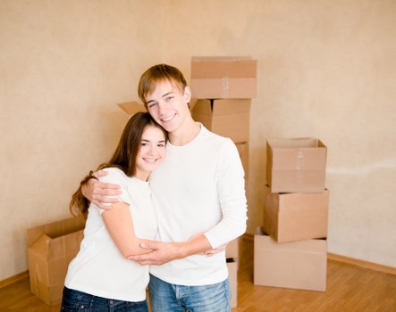House movers handling furniture during a Tooting relocation