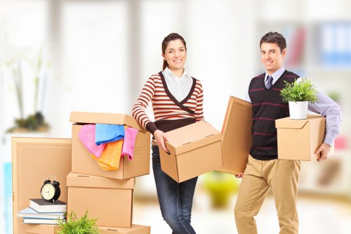 IT and furniture relocation during an office move in Tooting