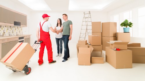 Careful packing and labelling for office removals in Tooting