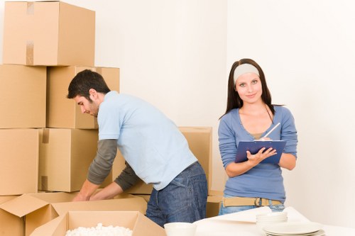 Packing and removals assistance for a Tooting home move